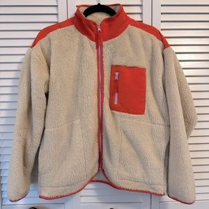 J. Crew fuzzy jacket